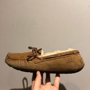 Ugg Australia Chestnut Fur Moccasins
